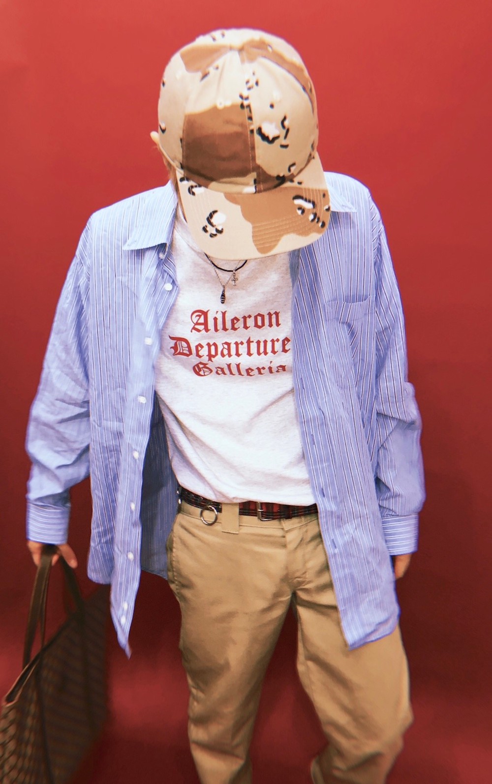 (全8色)A.D.G OE LOGO S/S TEE