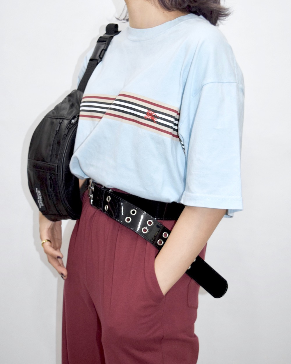 BURBERRY LONDON” STRIPES LOGO TEE（sky）
3025	2	Levi's 501" KNEE CRASH DENIM PANTS(light blue)