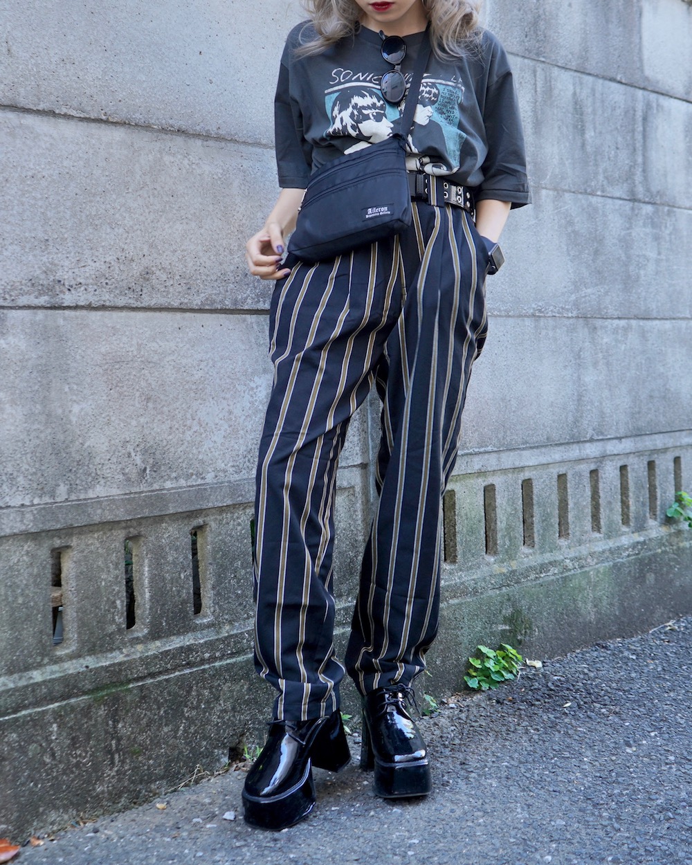 SONIC YOUTH BIG TEE (chacoal)