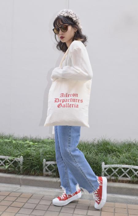 LOOSE-FIT THERMAL TOPS(O.WHT)