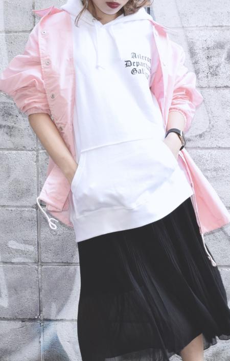 【雑誌掲載】"ADG" DASH LOGO COACH JACKET(PINK/SS TYPE)