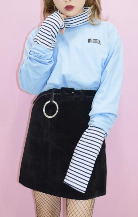 (全4色)Turtleneck Big T-shirts