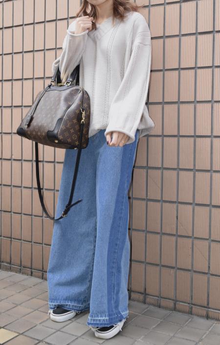 STRIPE RIB KNIT ONEPIECE(BGE)