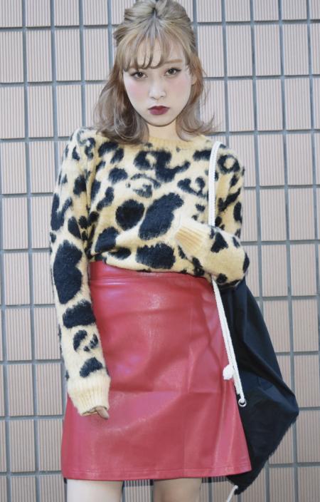 Leopard Knit Sweater