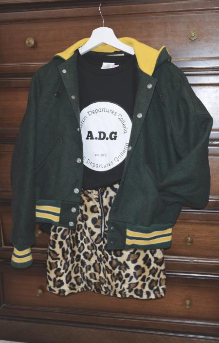 SAILOR  HOODIE WOOL JACKET(GRN)