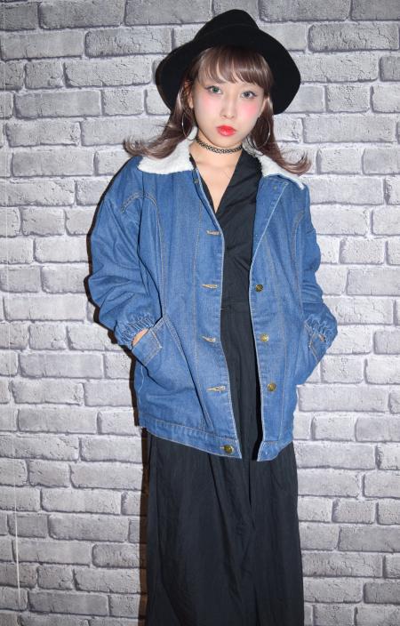 デニムボアジャケット