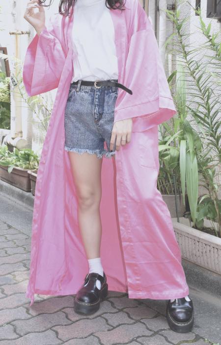 VINTAGE CHINA GOWN(Dragon/Pink)