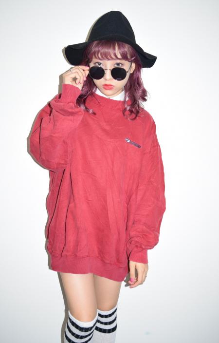 Reebok 1point Logo Darling Sweat(BRD)