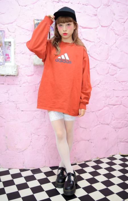 adidas Performance logo Sweat(RED)