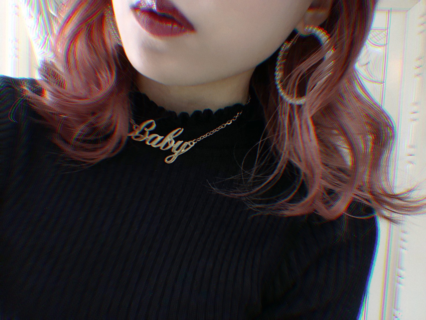 “Baby” GOLD LOGO NECKLACE