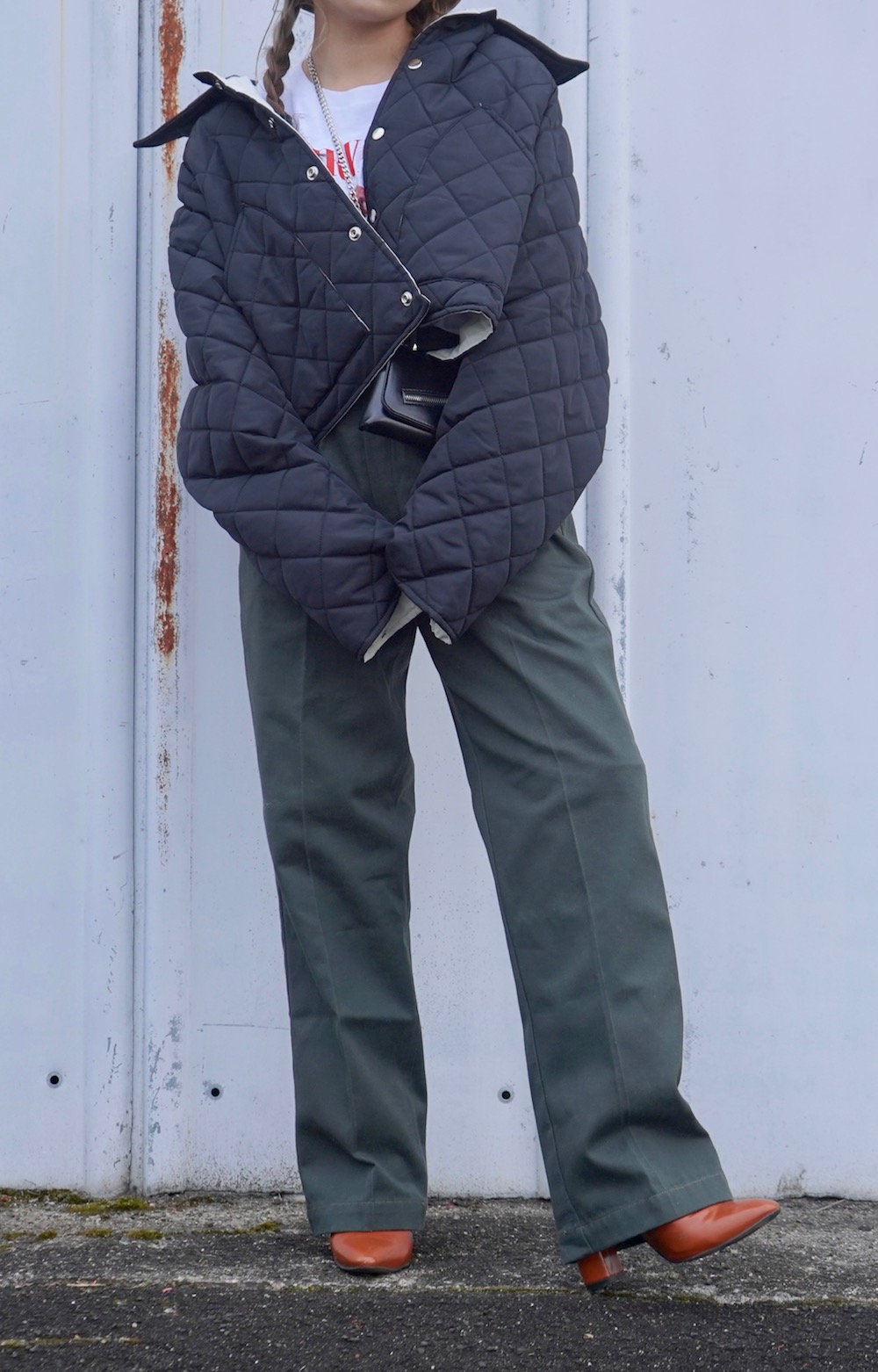 Padding Quilting Jacket (black)