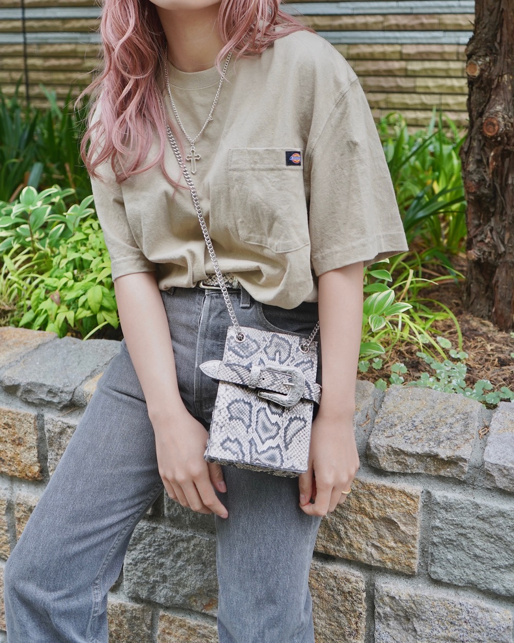 Dickies Pocket Big Tee (beige)