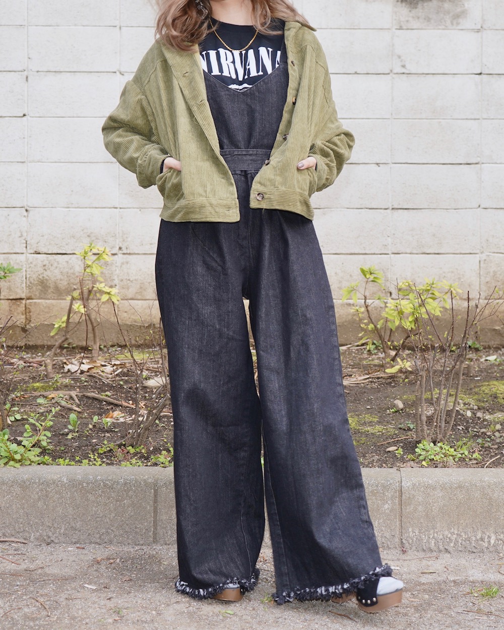 Corduroy Light Jacket (green)