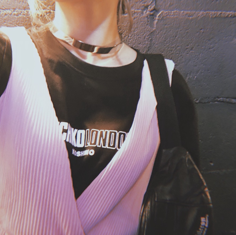 Silver Metal Plate Choker