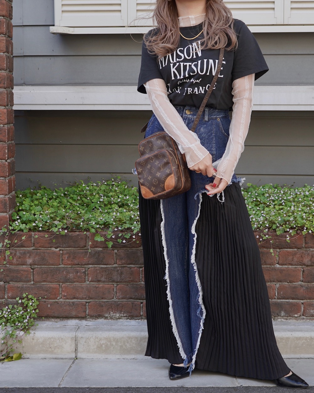 MAISON KITSUNE White Logo T-shirts